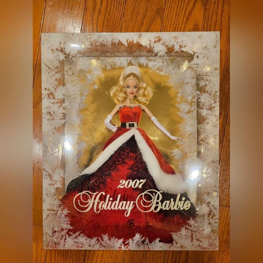 2007 Holiday Barbie. New in Box. Seals intact.